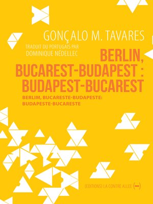 cover image of Berlin, Bucarest-Budapest